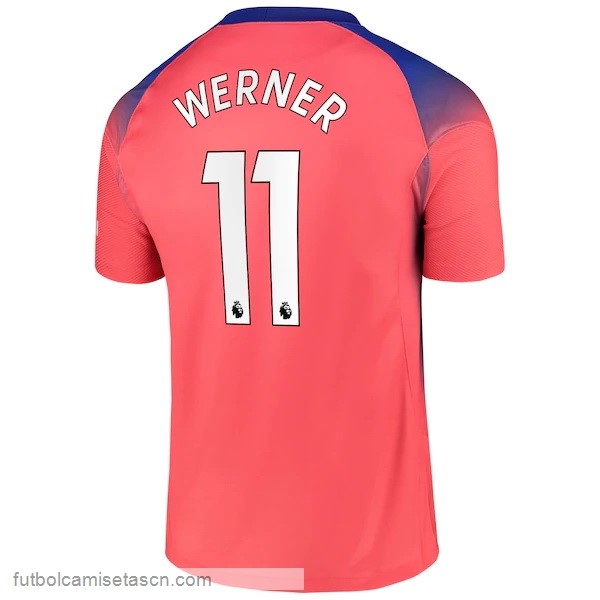 Camiseta Chelsea NO.11 Werner 3ª 2020/21 Naranja